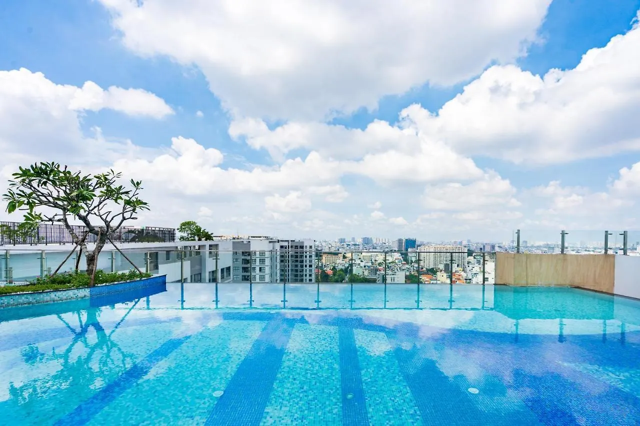 Apartment Tan Son Nhat Airport Sweet 2 Bedroom 1 Wc Apartment-Free Gym , Sky Pool ,Bbq ,Garden Ho Chi Minh City Vietnam