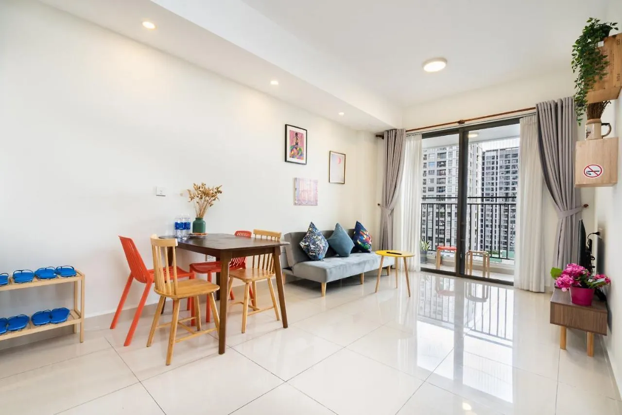 Apartment Tan Son Nhat Airport Sweet 2 Bedroom 1 Wc Apartment-Free Gym , Sky Pool ,Bbq ,Garden Ho Chi Minh City