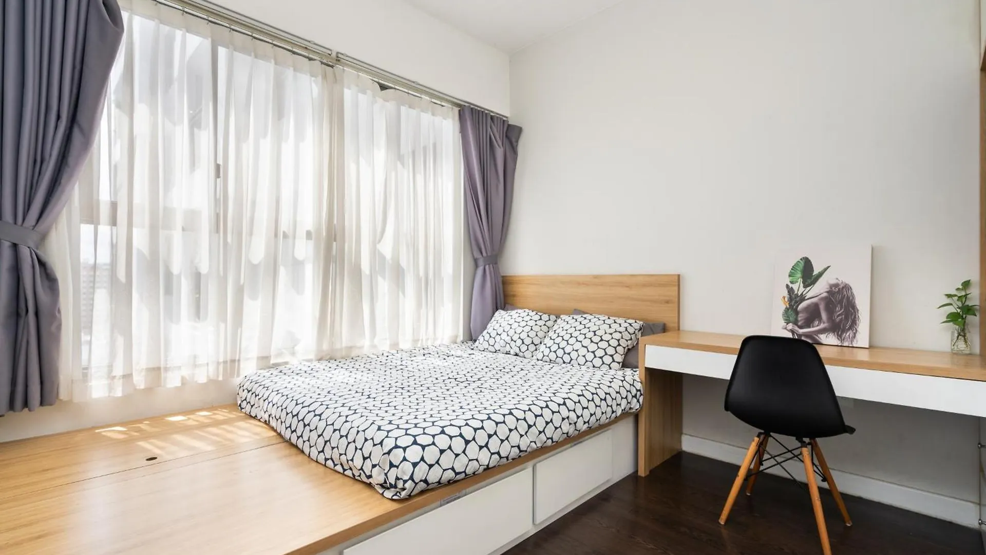 Tan Son Nhat Airport Sweet 2 Bedroom 1 Wc Apartment-Free Gym , Sky Pool ,Bbq ,Garden Ho Chi Minh City 0*,  Vietnam