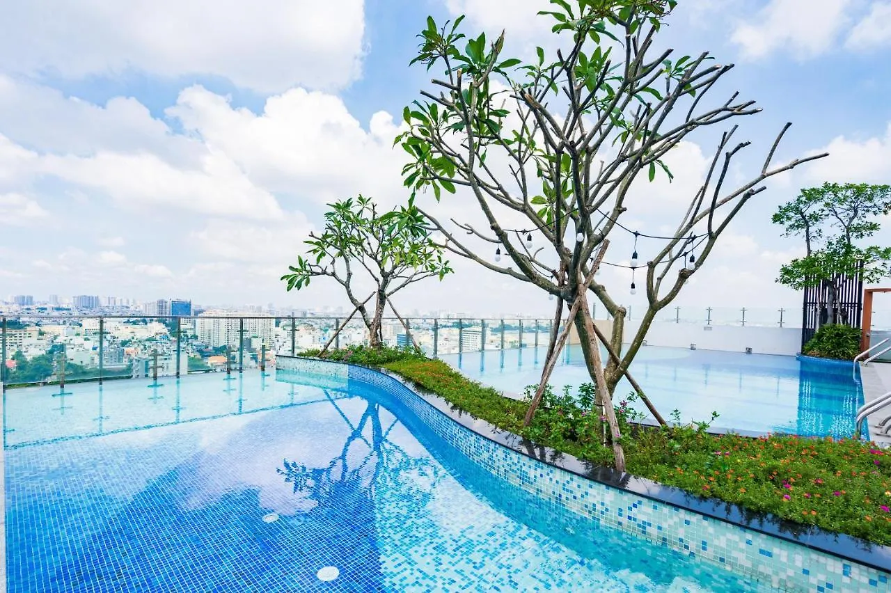 Tan Son Nhat Airport Sweet 2 Bedroom 1 Wc Apartment-Free Gym , Sky Pool ,Bbq ,Garden Ho Chi Minh City 0*,  Vietnam