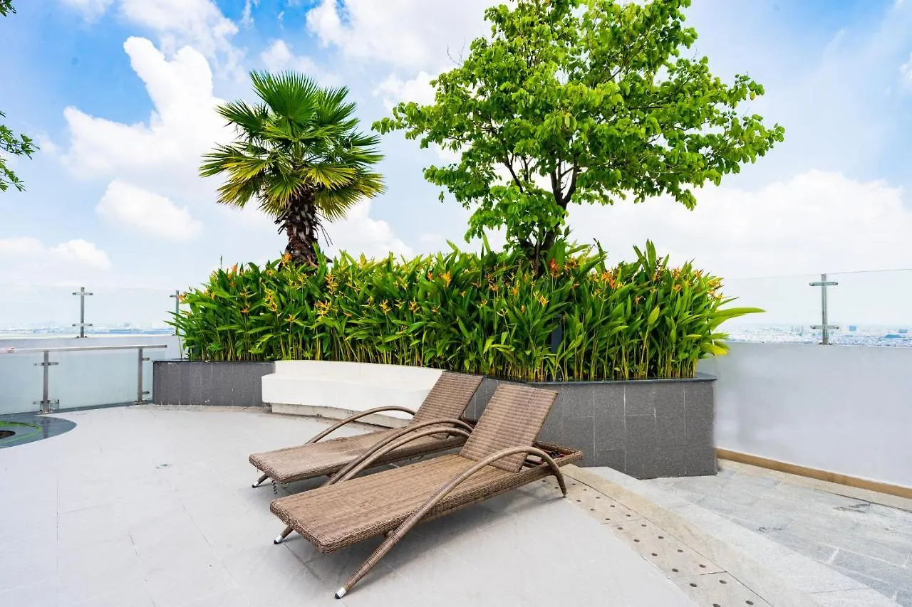 Apartment Tan Son Nhat Airport Sweet 2 Bedroom 1 Wc Apartment-Free Gym , Sky Pool ,Bbq ,Garden Ho Chi Minh City